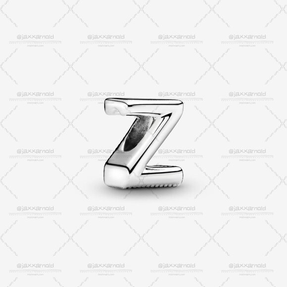 Pandora Letter Z Alphabet Charm - Picture 1 of 6